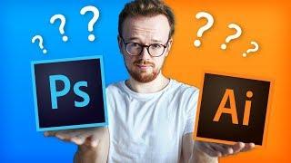 Photoshop & Illustrator : Quelles différences ?