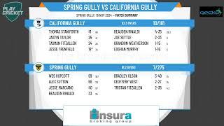 Spring Gully v California Gully Division 1