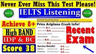 IELTS LISTENING PRACTICE TEST 2025 WITH ANSWERS | 03.04.2025