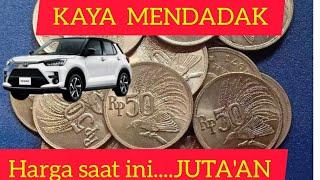 kaya mendadak⁉️ punya uang koin kuno 50 rupiah cendrawasih, JUTAAN RUPIAH.