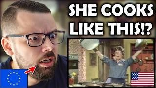 European Reacts to Julia Child for the First Time!