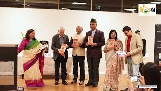 ILASA 11th year Literary Program - Nupur J Jaiswal, Vivek Asri’s book Dastak Launch 1