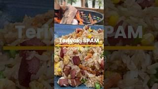 Teriyaki SPAM Fried Rice | #campfirecooking #friedrice #outdoorcooking