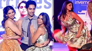 Suhana Khan Graceful Dance With Agastya Nanda At Archies Khsitij Promotions