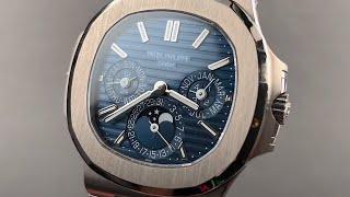 Patek Philippe Nautilus Perpetual Calendar 5740/1G-001 Patek Philippe Watch Review