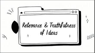 ENGLISH 9 - Relevance and Truthfulness of Ideas (DepEd MELC)