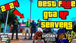 I FOUND THE BEST FREE TOP GTA5 RP FIVEM SERVERS 2024! BIGGEST MOST POPULAR FIVEM GTA RP SERVERS