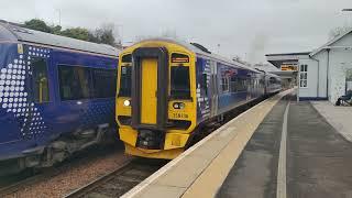 ScotRail Class 158 departing Inverkeithing