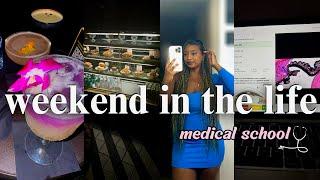 Surviving Med School Weekend: speakeasy, 6 hour study sesh, + more #premed #medschool