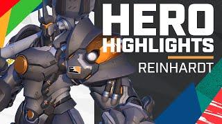 Super the Most RUTHLESS Reinhardt?! | Hero Highlights — Reinhardt