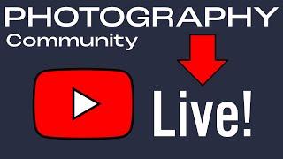 Photography Community Live Podcast - Preparing Subjects, Member Portrait Photos, Photo Critique