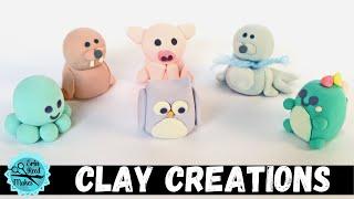 LIVE Air Dry Clay Creations - Home School Art School #19