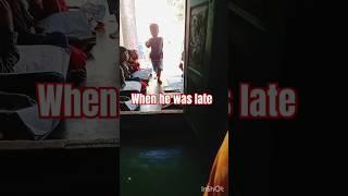 when he was late his reaction /dailytuition vlogs/home tuitionclass#tuitionvlog#shortvideo#ytshorts