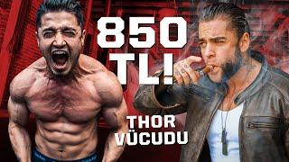 THOR VÜCUDU 850 LİRA! BOB GYM'DE KOL ANTRENMANI (BİCEPS!)