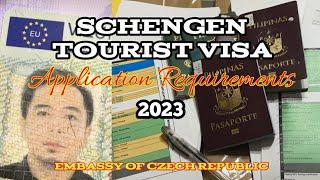 SCHENGEN TOURIST VISA APPLICATION FOR FILIPINOS (CZECH REPUBLIC): APPICATION REQUIREMENTS