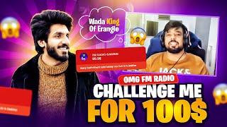 OMG  @FMRadioGamingLive Challenged me for $100 NONSTOP LAUGHING GAMEPLAY | TOP1BAJWA | PUBG MOBILE