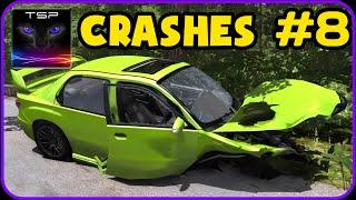 BeamNG drive - Car CRASHES & ACCIDENTS Compilation #8