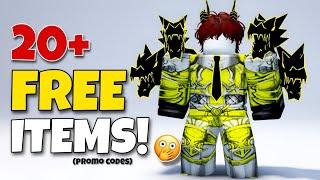 GET 20+ BEST FREE ROBLOX ITEMS!  All Working FREE Roblox Promo Codes for May 2025 