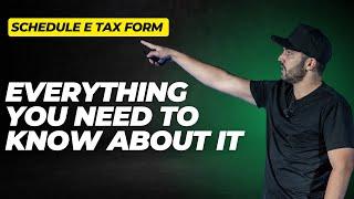 Schedule E Rental Property On Your Tax Return | Full Walk Through