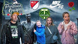 New Zealand Family see Portland for the first time! (VIP Tour of NIKE World HQ, MLS Soccer + More!)