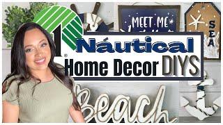 New DOLLAR TREE NAUTICAL HOME DECOR DIYS