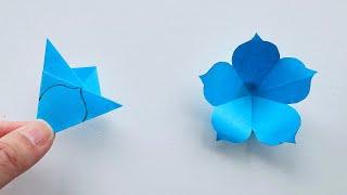 Sticky Note Paper Flower | Very Easy | No-Glue Tutorial