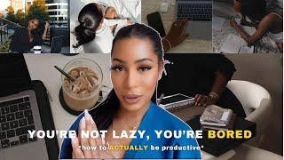 the ULTIMATE guide to *finally* exiting your lazy girl era | productivity hacks that ACTUALLy work 