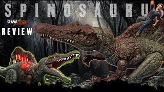 NEW Jurassic World EPIC ATTACK SPINOSAURUS SLASH Figure First REVIEW + Unboxing Dinosaur Toy