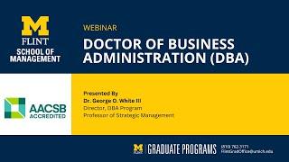 UM-Flint Business Administration (DBA) Program