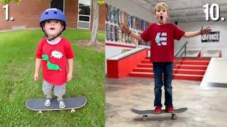 0 TO 10 YEARS OLD SKATEBOARDING JOURNEY / Ryden Schrock