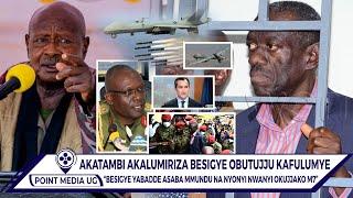 BREAKING!! AKATAMBI K'EDOBOOZI LYA BESIGYE NGA ASABA DRONE ENWANYI OKUJJAKO MUSEVENI KAFULUMYE.