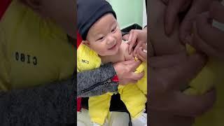 Lovely Baby get first vaccine. So cute baby. #lovelybaby #cutebaby #babyvideos