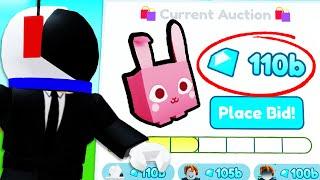 The BEST Auction Strategy in Pet Simulator X!!