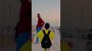 Karachi Awesome skating !Public ReaCt #freestyle #sameerskater #shorts #pakistanskating #2022 #sk8