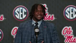 Watch Ole Miss Jared Ivey 2024 SEC Media Days Press Conference