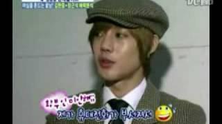 hyun joong backstage interview about wgm and hwang bo