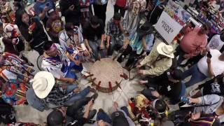 Stoney Park Sings a Tricky Song @ Manito Ahbee Powwow 2016