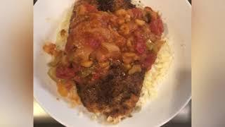 Day 21, Dinner, Catfish with Creole Sauce