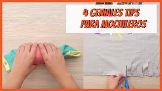 4 geniales tips para mochileros