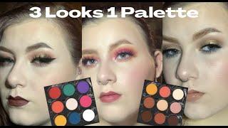 Rawbeautykristi X PUR palette | 3 looks 1 palette | kealeysbeauty