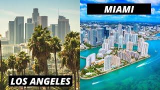 Living in LOS ANGELES vs MIAMI | The Tale of 2 RIDICULOUS Cities!