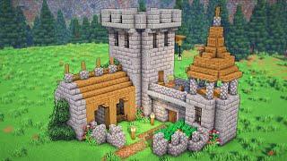 Minecraft: How To Build A Small Castle | Tutorial