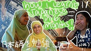 how to: conversational Japanese in 6 months