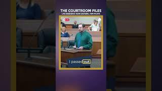Man admits to Judge McNally that he passed out behind the wheel while driving to the hospital