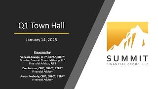 Summit Advisors Vanessa Savage, Don Ledoux and Aaron Peabody - Q1 Townhall 1-14-2025