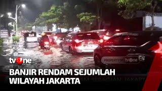 Ruas Jalan Jakarta Banjir, Kendaraan Kesulitan Melintas | Kabar Hari Ini tvOne