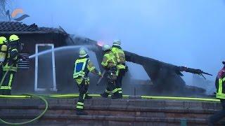 Brand im Vereinsheim Tennisclub Tamm Rot-Gold e.V. 1979 - 22.02.2015