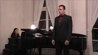 Joshua Morris singt "Dein blaues Auge" von Johannes Brahms