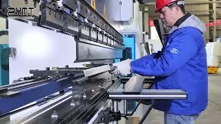 ZYMT ZYB Type CNC Press Brake Machine Working Show(2024 New outlook)