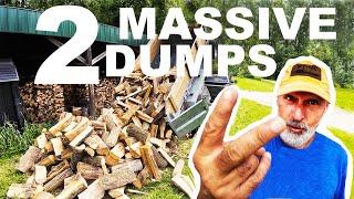 2 MASSIVE FIREWOOD DUMPS!!